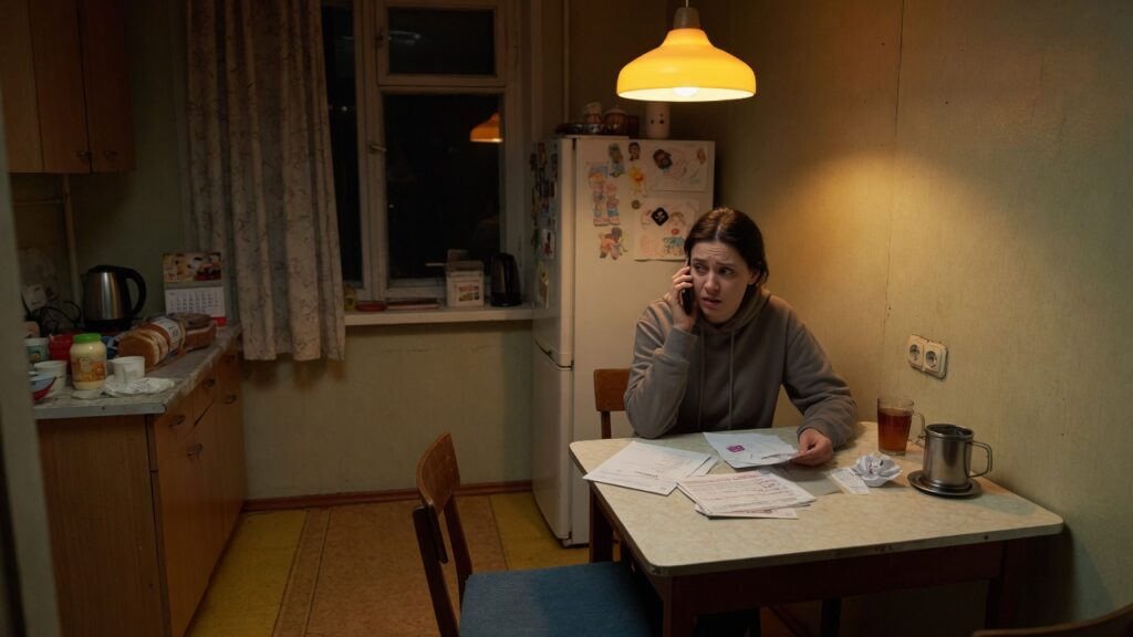 Юля на кухне с долгами и звонком: узнала о кредите от коллекторов